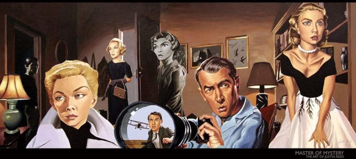 Pyramid Kunstdruk Master of Mystery - The Art of Justin Reed 100x50cm Divers