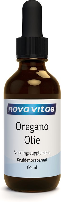 Nova Vitae - Wilde Oregano - Wilde Marjolein - Origanum minutiflorum Olie - 60 ml - Vloeibaar - Carvacrol