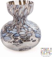 Design vaas Ferrera - Fidrio PETAL - glas, mondgeblazen bloemenvaas - hoogte 30 cm