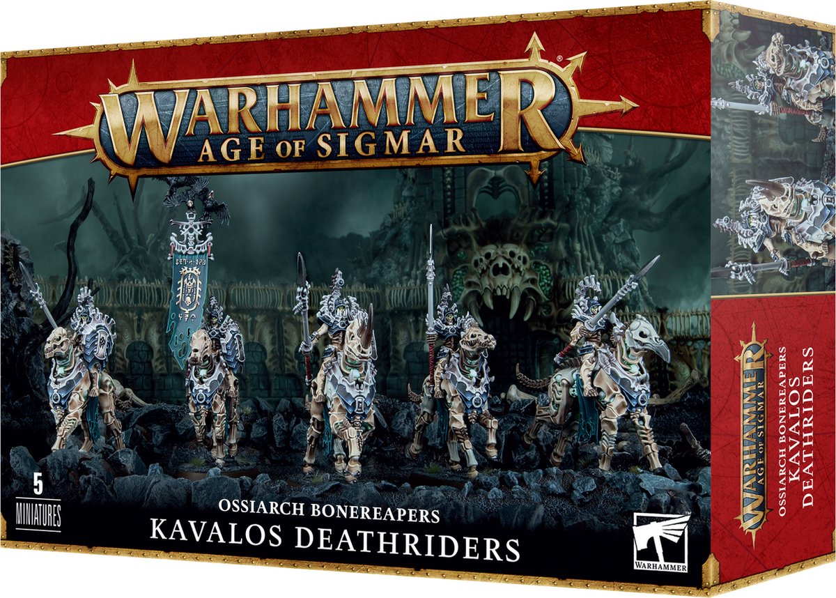 Ossiarch Bonereapers Kavalos Deathriders