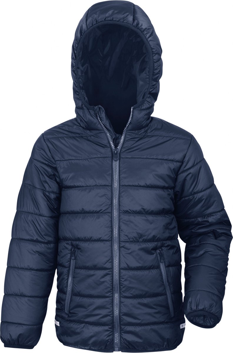 Result Junior Soft Padded Jacket RT233J – 5-6 Marineblauw