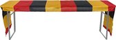 Cosmo Cas a Tafelkleed voor Bierbankstel - Bierbankhoes Tafelhoes - Duitsland WK EK 360x73cm