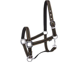Horsegear Halster Horsegear Zari Zwart-goud | Maat: Paard