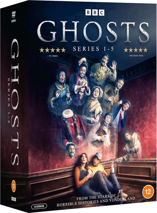 Ghosts Seizoenen 1 t/m 5 - DVD - Import
