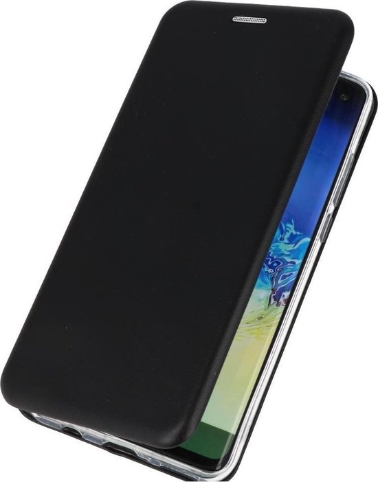 Étui Folio Book Fin avec Porte-Cartes et Rabat à Fermeture Magnétique - Étui Folio Flip - Convient pour Samsung Galaxy S23 - Zwart