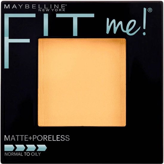 Maybelline New York - Fit Me Matte + Poreless Powder - 115 Ivory - Matterend Poeder welke Poriën Zichtbaar Verkleind - 9 gr. - Maybelline
