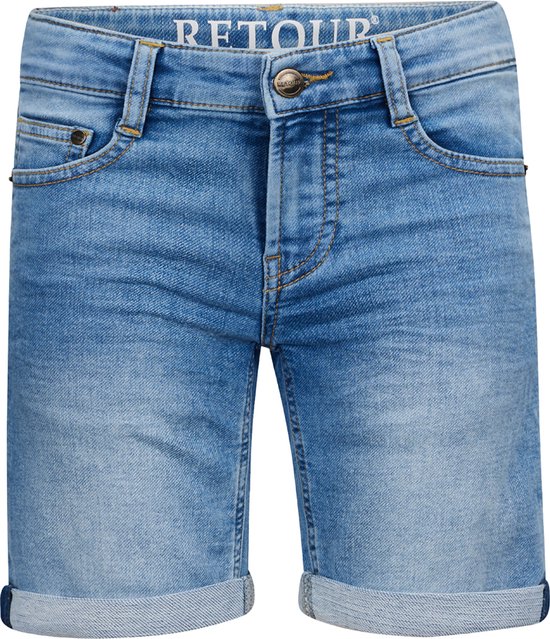 Retour jeans Loeks Indigo Jog Jongens Jeans - medium blue denim - Maat 8
