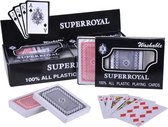 Super Royal – Speelkaarten – Pokerkaarten – Poker Cardsplaying Cards – Double Deck Printing – 100% Waterproof