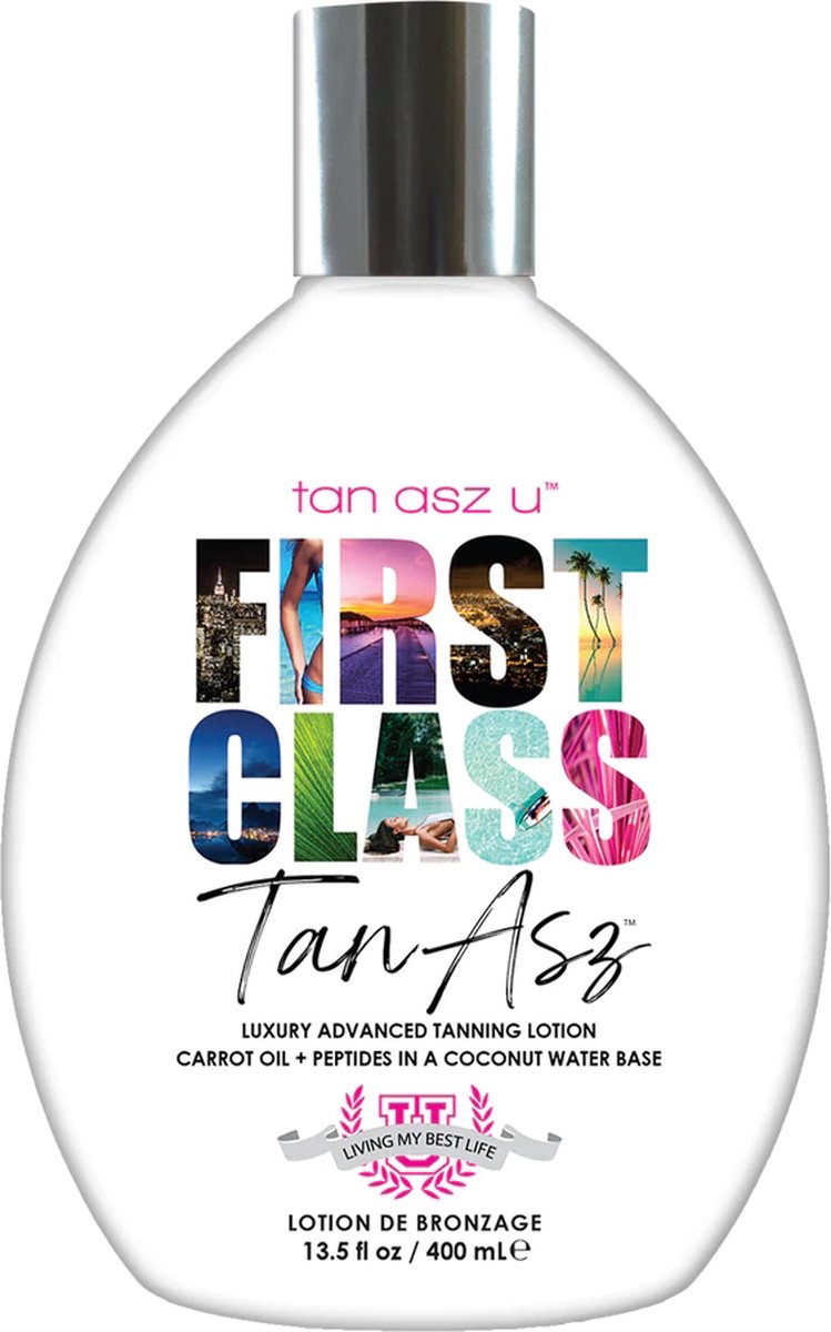Tan Asz U First Class - zonnebankcreme - 400 ml