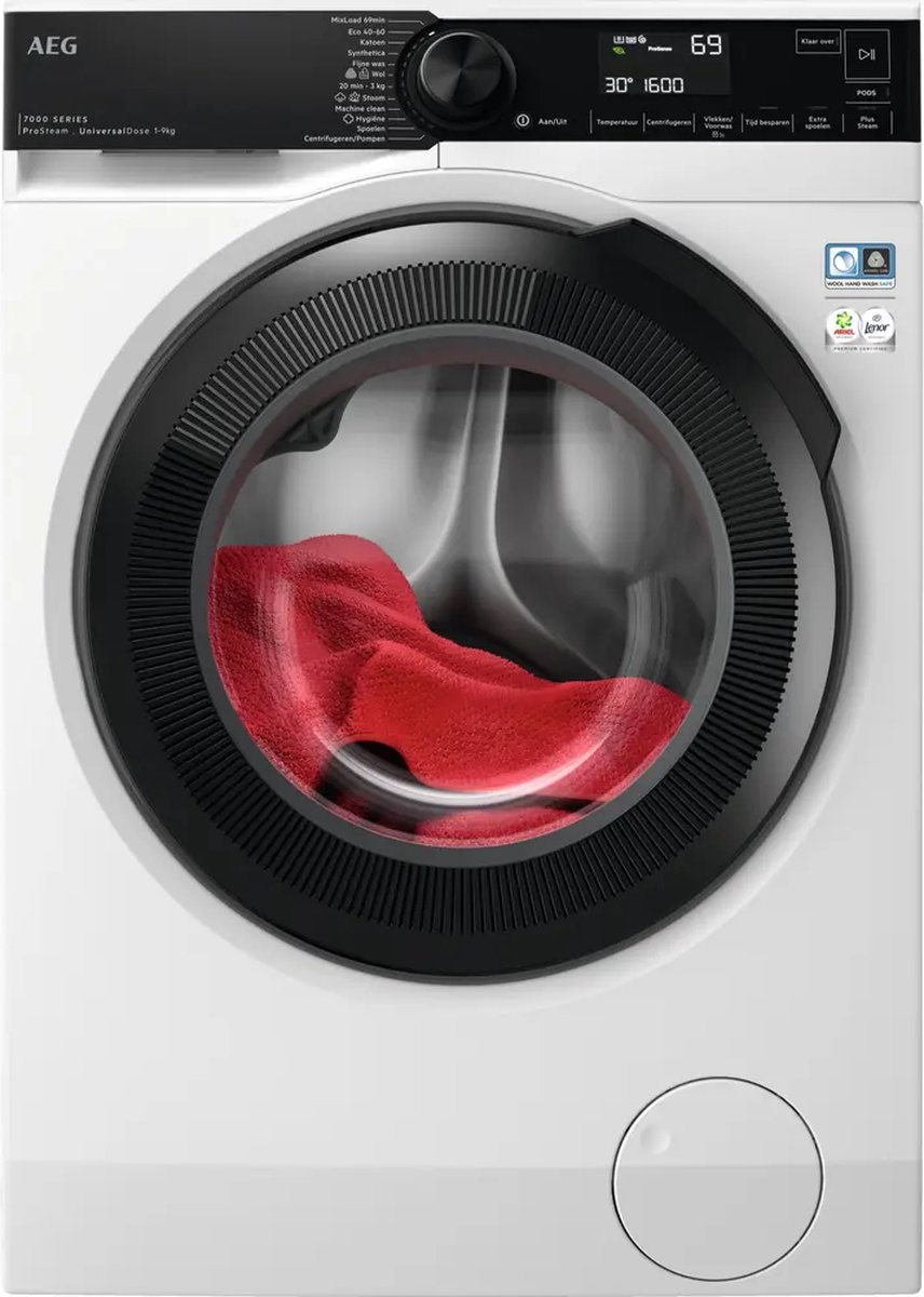 AEG LR7696UD4 7000 serie ProSteam UniversalDose wasmachine