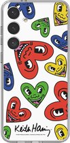 Samsung Keith Haring Heart Plate - Geschikt voor Samsung Galaxy S24 Plus - Red