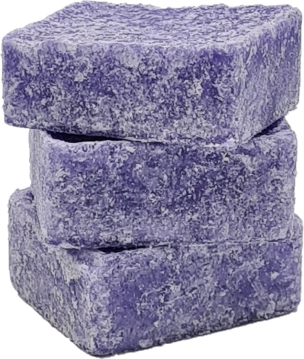 Deco4yourhome® - 3x Amberblokje - Lavendel - 3 Stuks - Amber - Blokje - Geurblokjes