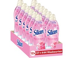 Silan Passie Voor Rozen - Wasverzachter - Langdurige Frisheid - Voordeelverpakking - 12 x 37 wasbeurten
