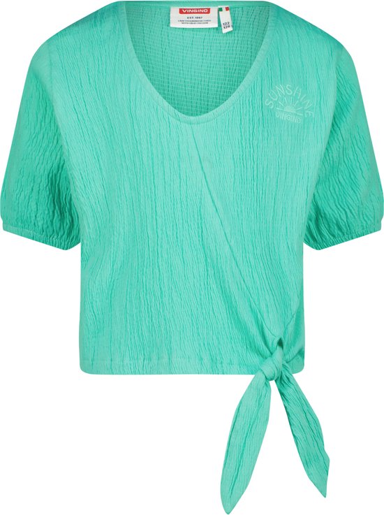 Vingino T-shirt Hessa Meisjes T-shirt - Tropic mint - Maat 176