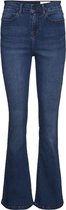 NOISY MAY NMSALLIE HW FLARE JEANS VI021MB NOOS Dames Jeans - Maat W29 X L34
