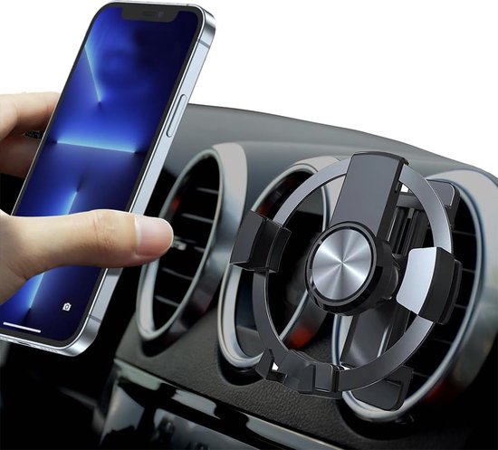 ONEFLOW Car Flex Grip voor alle ULEFONE mobiele telefoons - auto telefoonhouder voor het ventilatierooster - houder voor de ventilatie
