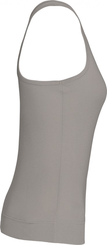 Tank Top Dames XS Kariban Mouwloos Light Grey 100% Katoen