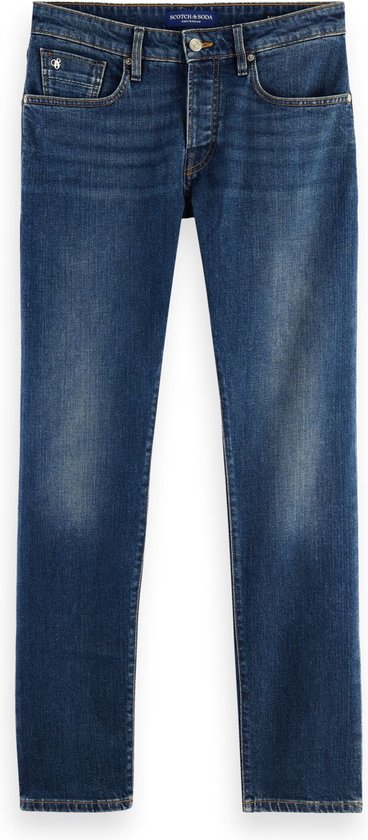 Scotch & Soda Essentials Ralston in Biologisch cotton — Classic Blue Heren Jeans - Maat 30/34