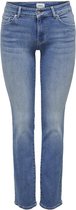 Only Jeans Onlalicia Reg Strt Dnm Dot568 Noos 15258103 Medium Blue Denim Dames Maat - W26 X L34