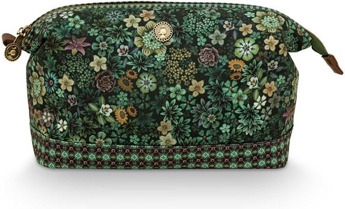 Pip Studio Cooper - Toilettas - Groen - Tutti i Fiori - 26 cm