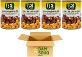 Damsouq® Multipak Lara Gekookte Tuinbonen met kikkererwten (Foul) (4x 400 Gram)