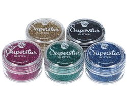 foto van Glitterset Festive voor glitter tattoo