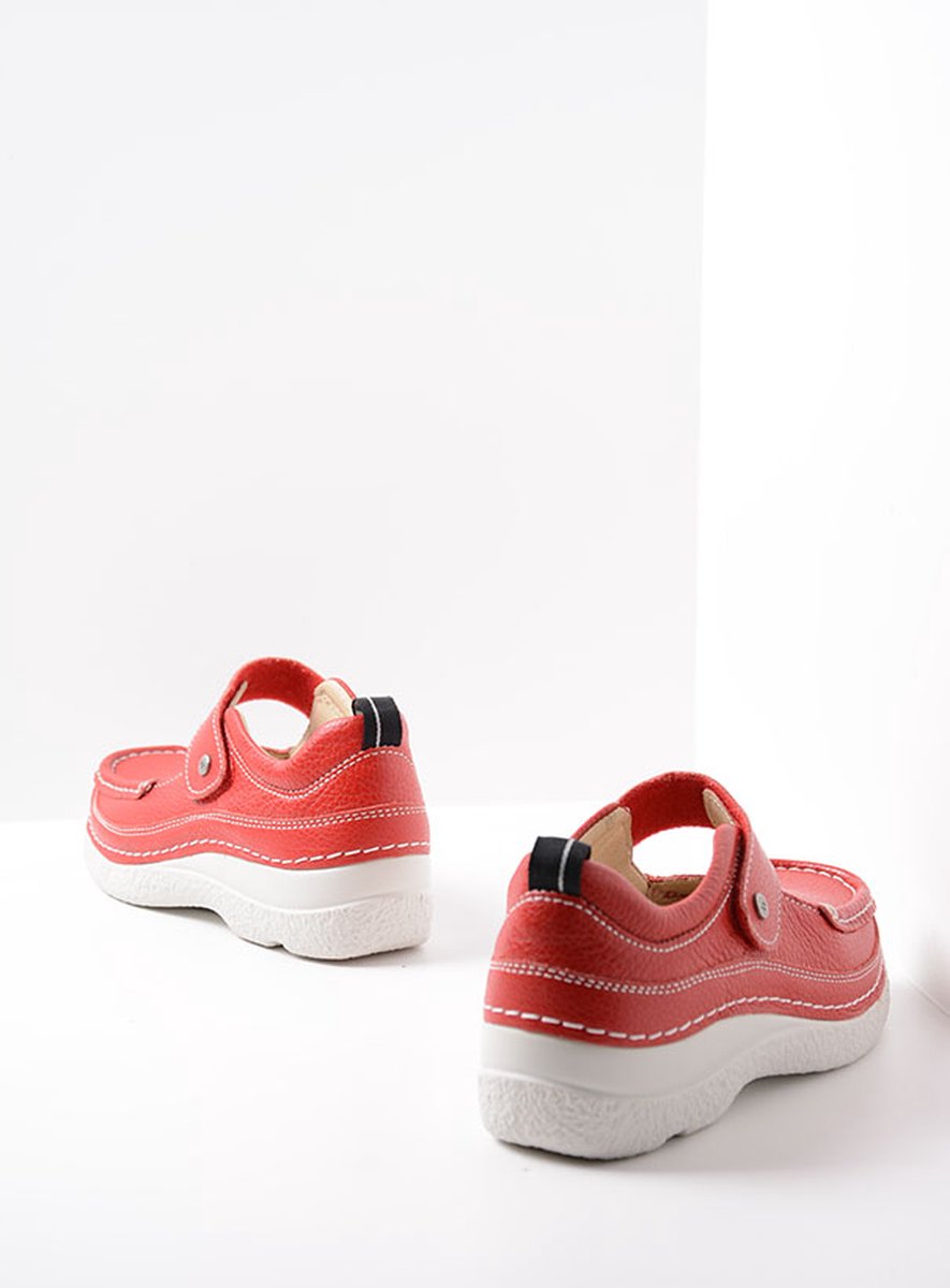 Wolky Comfortschoenen Roll Combi leer Rood