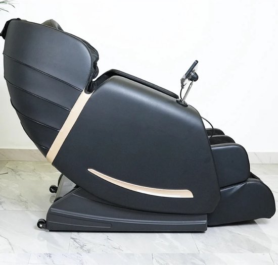 Molini Elektrische Massagestoel (Sensa) - met scherm, muziek, Bluetooth en veel opties - Welness - zwart
