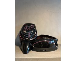 Piaggio ZIP SP - Piaggio Zip Accessoire - Scooter Stickers - Pakket SP OUTLINE - Roze - Mat