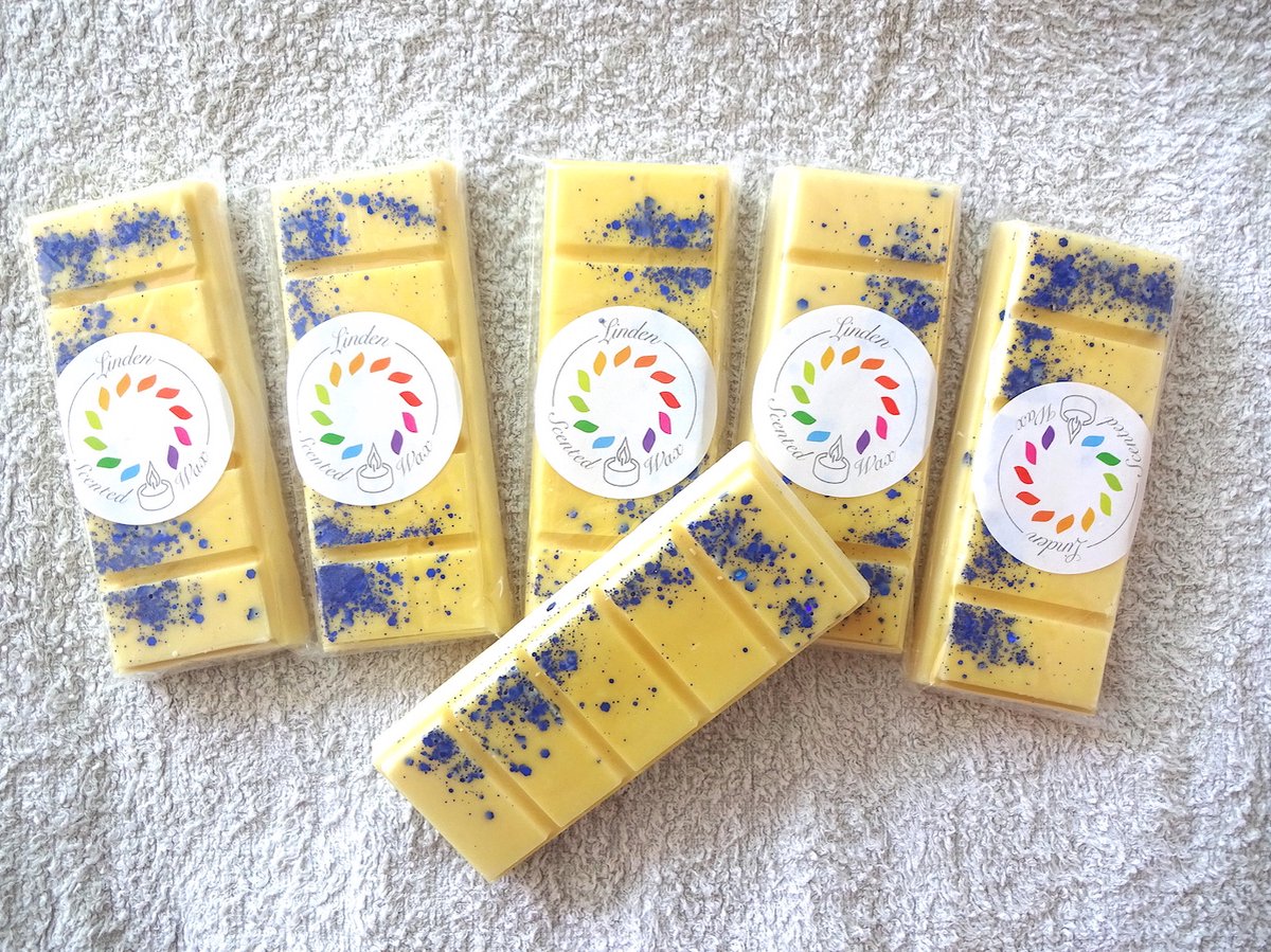 Waxmelts SUMMER LOVING waxmelt geur - Linden - handgemaakt - 100% sojawax - aromatic - voo