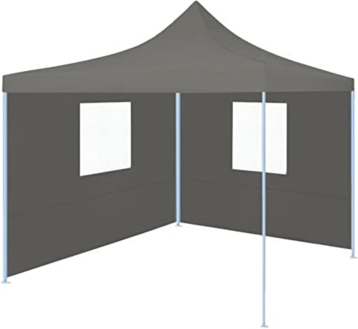 Pop up partytent - Partytent opvouwbaar - Vouwtent - Partytent opvouwbaar met zijwanden - 291 x 291 x 315 cm - 2 muren