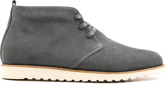 NORDLAND RAVAL CHUKKA Grey Suede