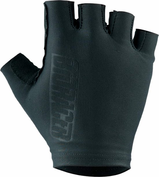 BIORACER Fietshandschoenen Heren en Dames - Road Summer Black - Natuurlijke Grippers - Raceklaar - Zwart - Maat L (Omtrek hand 20-22cm)