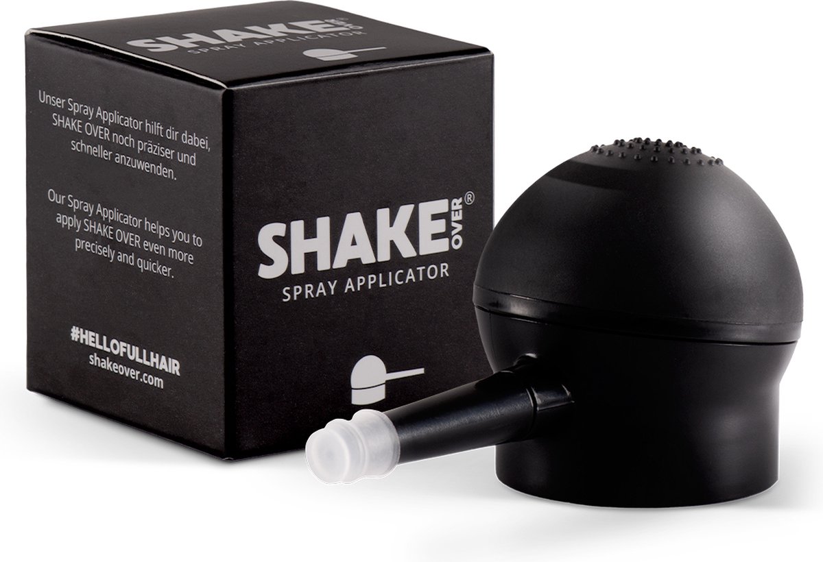 SHAKE OVER SPRAY APPLICATOR met gratis SHAKE OVER HAIRLINE OPTIMIZER