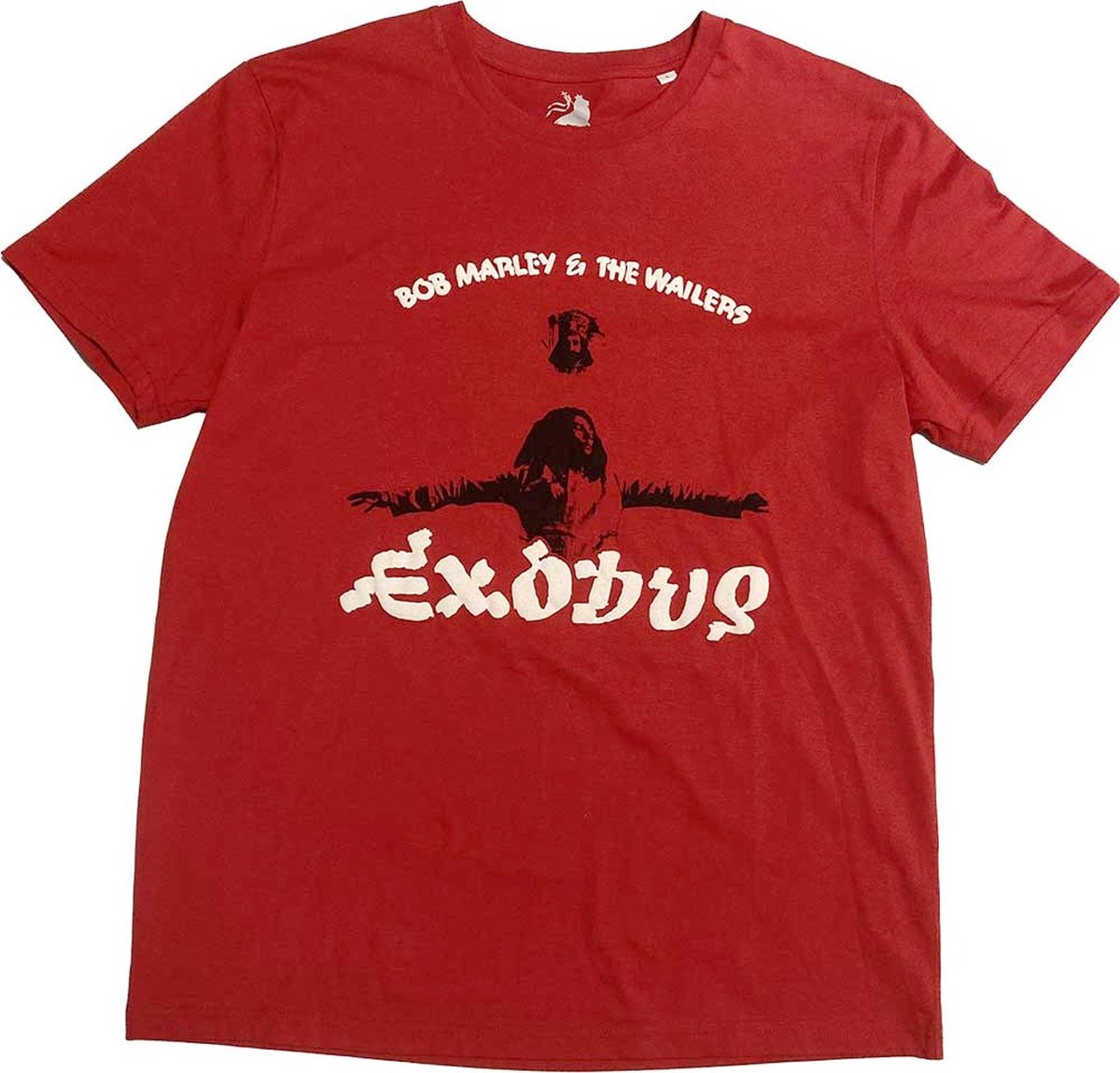 Bob Marley - Exodus Arms Outstretched Heren T-shirt - XL - Rood