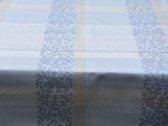 Luxe Stof Bedrukt Tafelzeil – Tafelkleed – Tafellaken – Afwasbaar – Duurzaam – 140 x 160 cm – Blauw