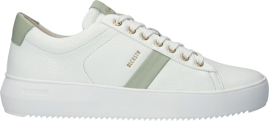 Blackstone Ryder - White-reseda - Sneaker (low) - Vrouw - White - Maat: 39