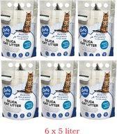 Litière pour chat chat Duvo Premium Silica - 6 x 5 Litres - Duvo en Bulk