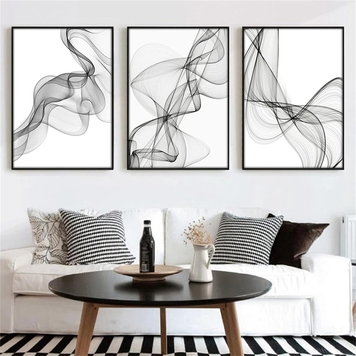 Abstract Wall Art Artistieke Canvas Schilderij Jazz Muziek