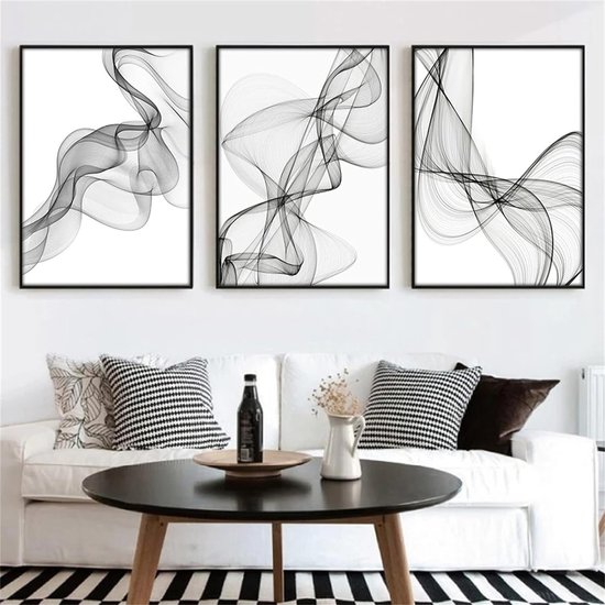 Toile Murale Design Cœur 80x80 Cm Par CosxArt - Tableau Moderne 3D Pour Déco Intérieur