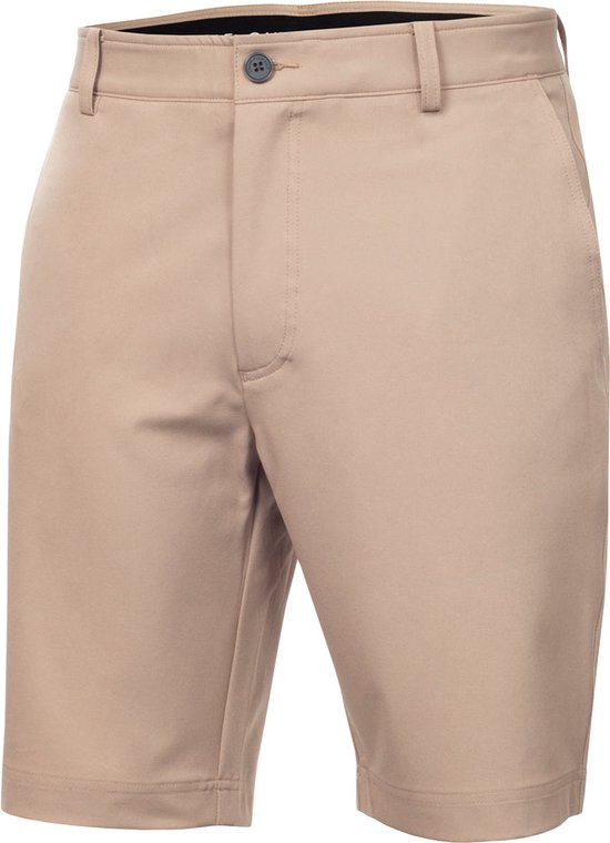 Calvin Klein Bullet Stretch Short - Pantalon de golf pour homme - Coupe régulière - Beige - 38
