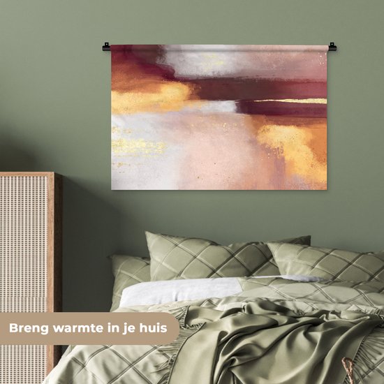 Tapisserie - Tapisserie - Peinture - Abstrait - Pastel - 90x60 cm - Tapisserie