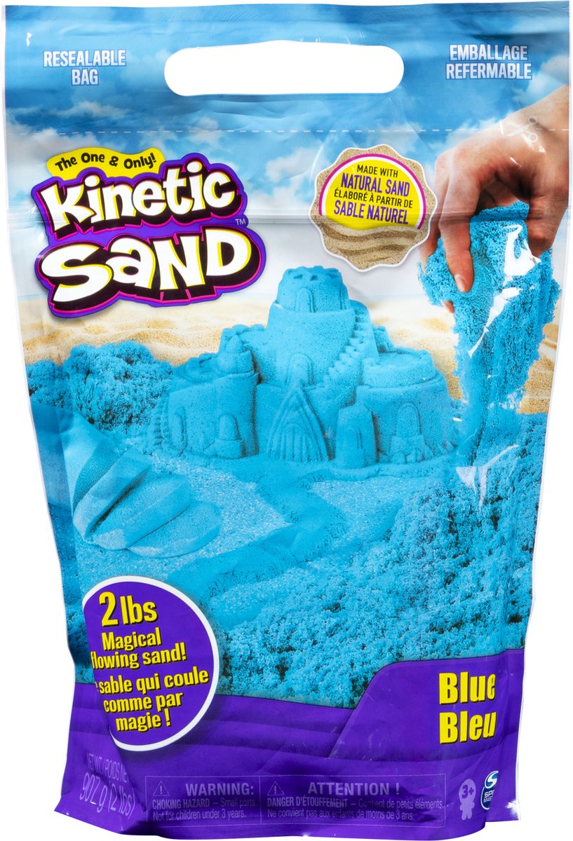 Kinetic Sand - Speelzand - 907 g - Blauw - Sensorisch speelgoed - Kinetic Sand