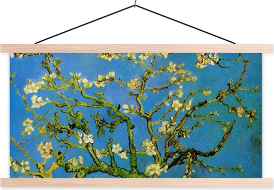 Affiche scolaire - Fleur d'amandier - Vincent van Gogh - 60x30 cm - Lattes vierges