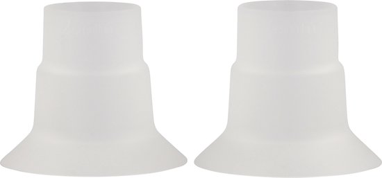 Youha® Borstschildverkleiners - Borstschilden - Borstkolf accessories - BPA vrij - elektrische draadloze borstkolven - Silicone borstschilden - Set van 2 stuks - Maat 26mm