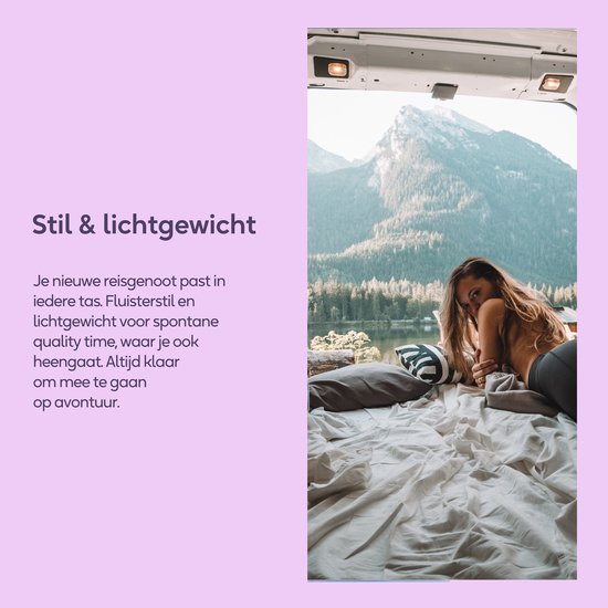 Eva® Personal Massager - Magic Wand - Vibrator voor Vrouwen - Krachtige Clitoris Stimulator - 75% Intensere Stimulatie - 20 Standen - Fluisterstil - Sex Toys voor Vrouwen - Seksspeeltjes - Cadeau voor Vrouw - Sensuele Audio - Lavender Purple