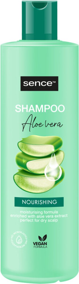 Sence Aloë Vera Shampoo - 6 x 400 ml - Voordeelverpakking