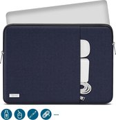 Laptoptas Hoes Sleeve voor 13 Zoll Notebook Beschermhoes,Donkerblauw