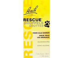 Bach Rescue Remedy Pets Druppels - Dieren Antistressmiddel - 10 ml