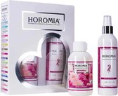 Coffret Cadeau Horomia Parfum Cire et Spray Textile | Petali di peonia